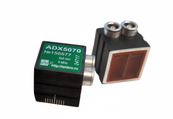 Ультразвуковой наклонный раздельно-совмещенный преобразователь ADX5070