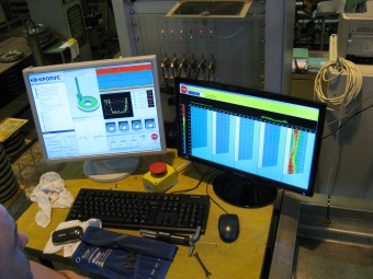 УКД-3М Автоматизированная многоканальная система ультразвукового контроля дисков ∅ до 800 мм 
